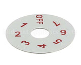 82-0141 Beverage Air Dial Plate - Thermostat
