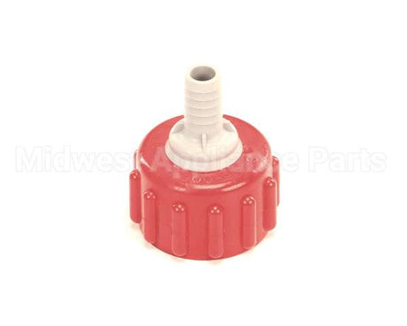 82-3989 Lancer Bib,Connector,Plastic,3/8,Red