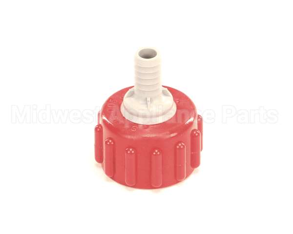 82-3989 Lancer Bib,Connector,Plastic,3/8,Red