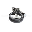 8200612502 Compatible Blickman Caster, 6" Swivel W/Lock W/Top Plate S/S