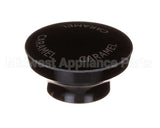 82023-024 Server Black Knob, Engraved Caramel