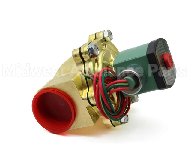 8210G56-24V Asco 1.5"N/C,0/150Air,125Wtr/Oil,Br