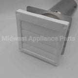 8212662 Whirlpool Flush Mtg Louvered Dryer