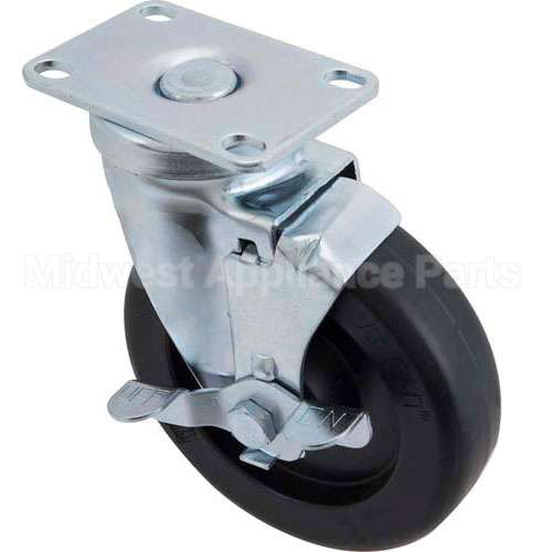 826-1118 Compatible Dean Caster W/Br Plate 5"