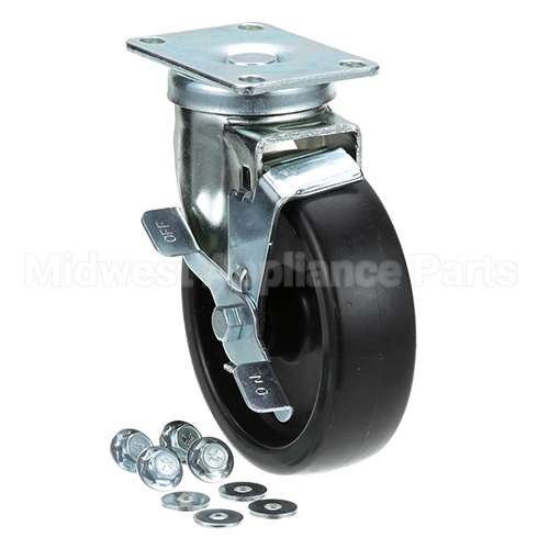 826-1118 Compatible Frymaster Caster Installed 1 Ea 8100357