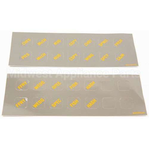 8261984 Compatible Frymaster M2000 Computer Decals