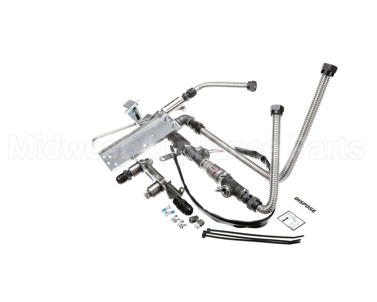 8263184 Frymaster Kit, Ocf Gas 3Bat Rear Oil Dsp