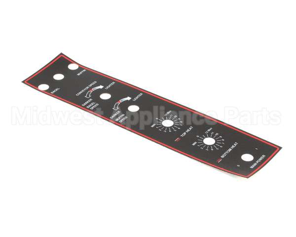 82888 Apw Wyott Plate, Control,Bt-15 Dual Spd/