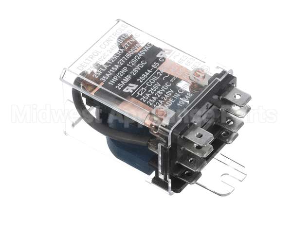 83106 Grindmaster Cecilware Relay, 30Amp 240Vac Coil Dpdt