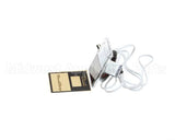 831976 TRUE Thermometer 56Sd-U-Ht Lcd Sola C/F Squar