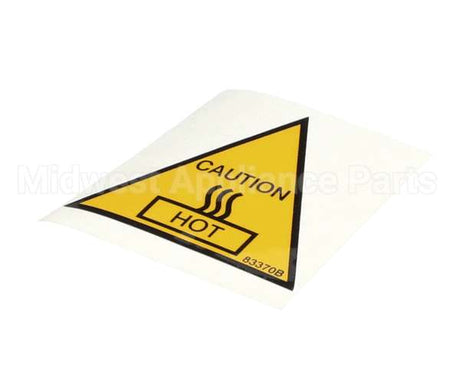 83370-2 Henny Penny Label-Caution Hot, Ul, Mylar