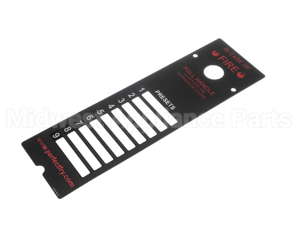 83488 Perfect Fry Label, Preset Pfc