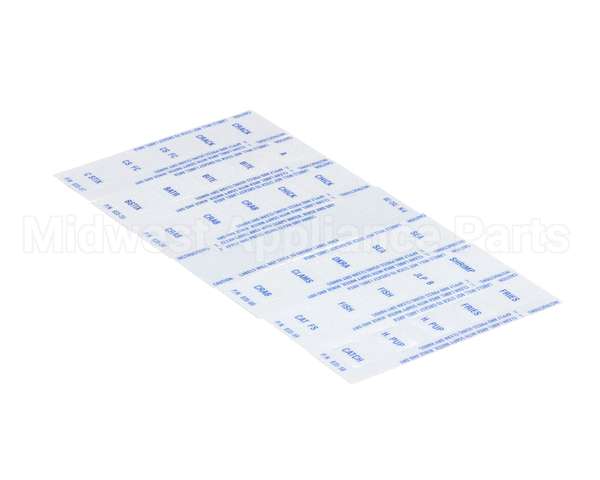 835-55S Prince Castle Kit,Label Menu (Capt Ds)