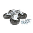 8356 Compatible Blodgett Set, 5 In. Casters, Tran S Cart