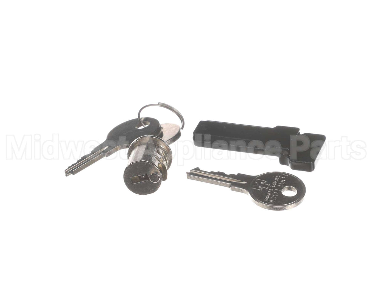 839598 TRUE Lock Kit Chrome Core W/Blk Cam