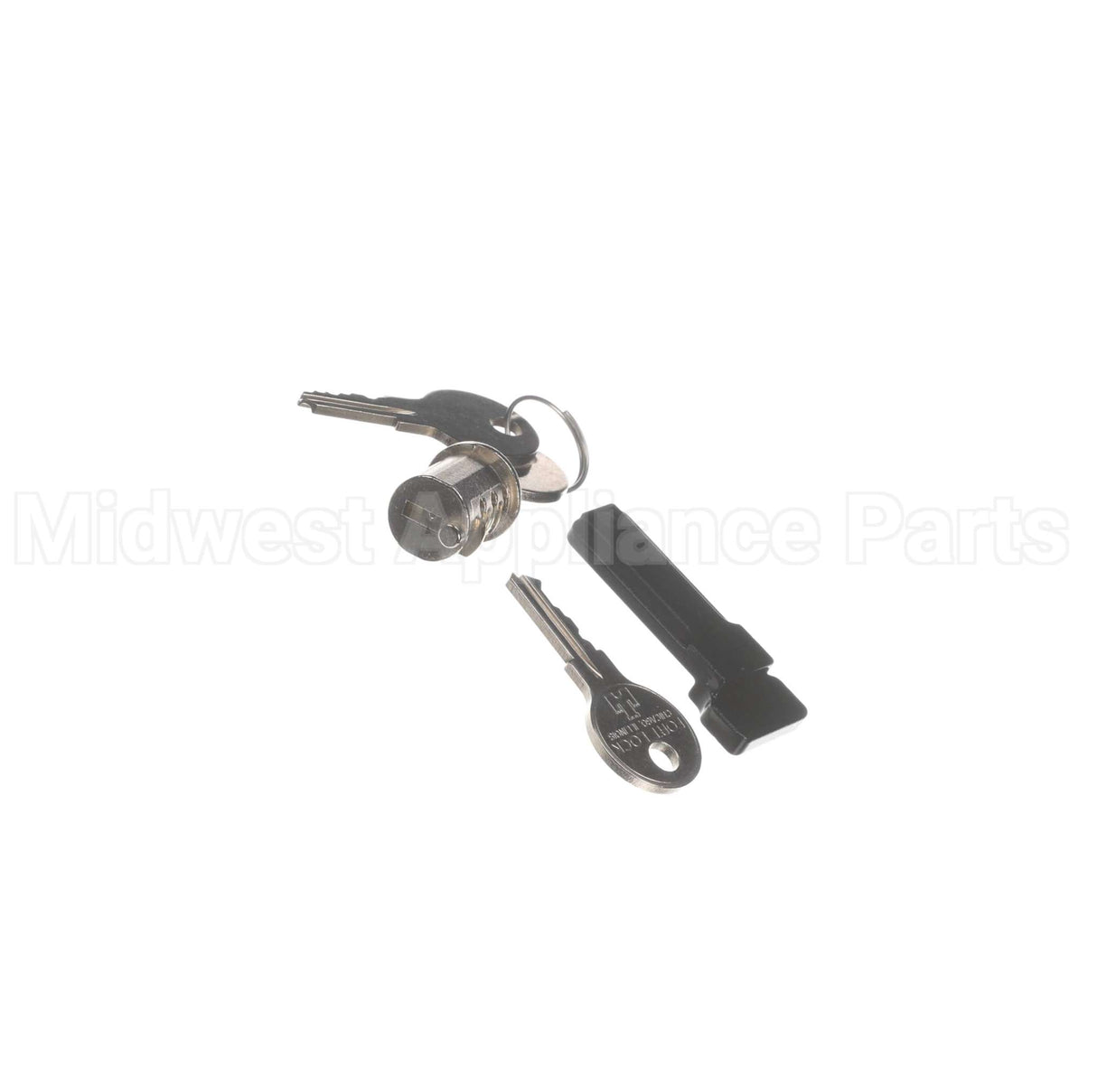 839598 TRUE Lock Kit Chrome Core W/Blk Cam