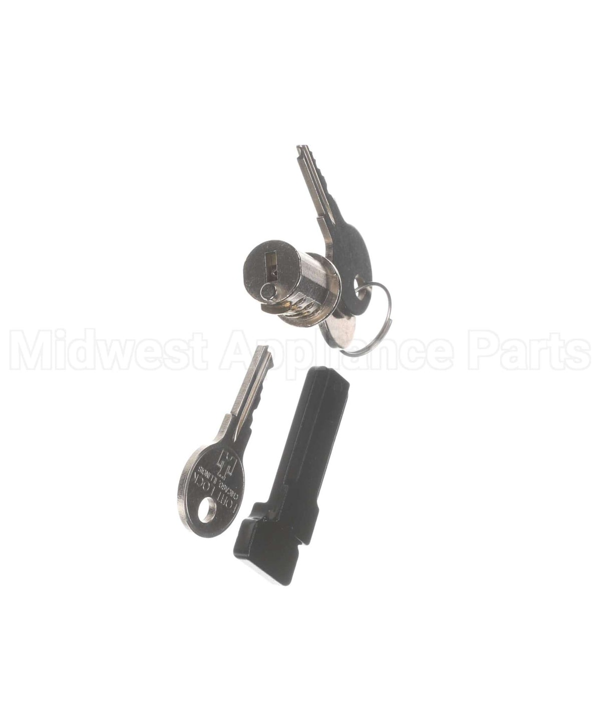 839598 TRUE Lock Kit Chrome Core W/Blk Cam