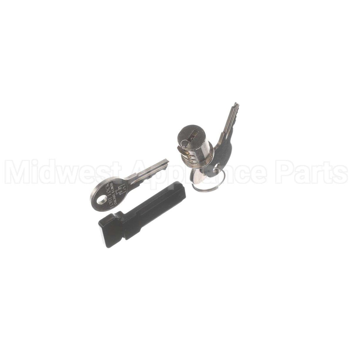 839598 TRUE Lock Kit Chrome Core W/Blk Cam