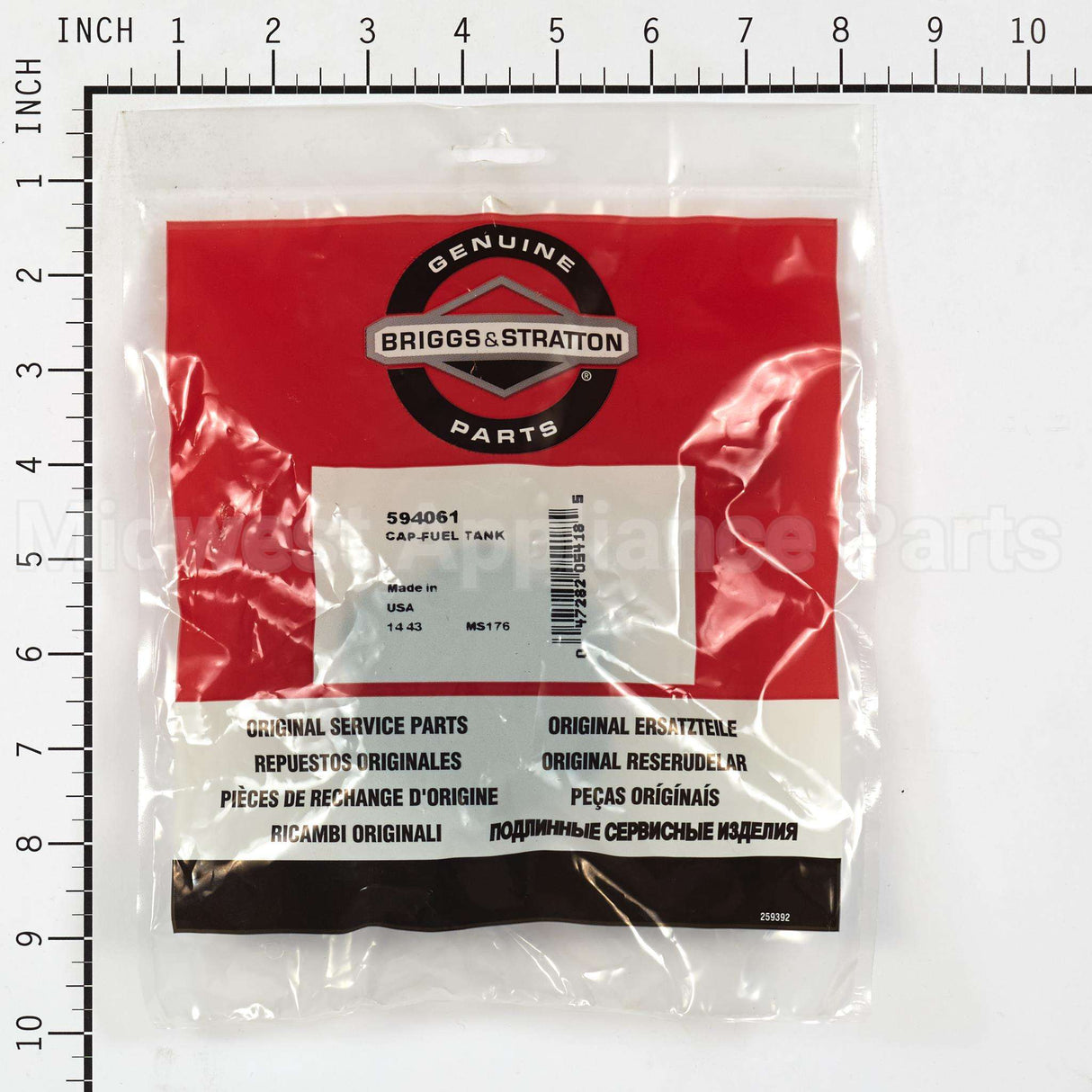 84004416 Briggs & Stratton Cap Fuel