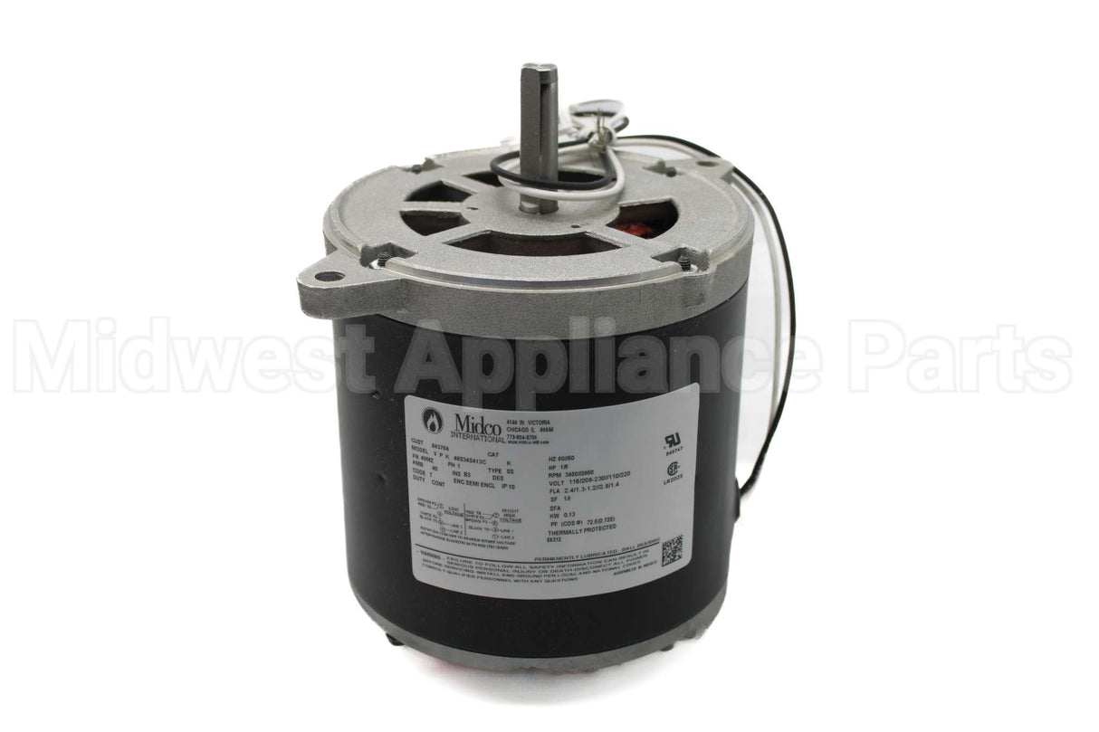 843754 Midco International 1/6Hp 115/230V 50/60Hz Motor