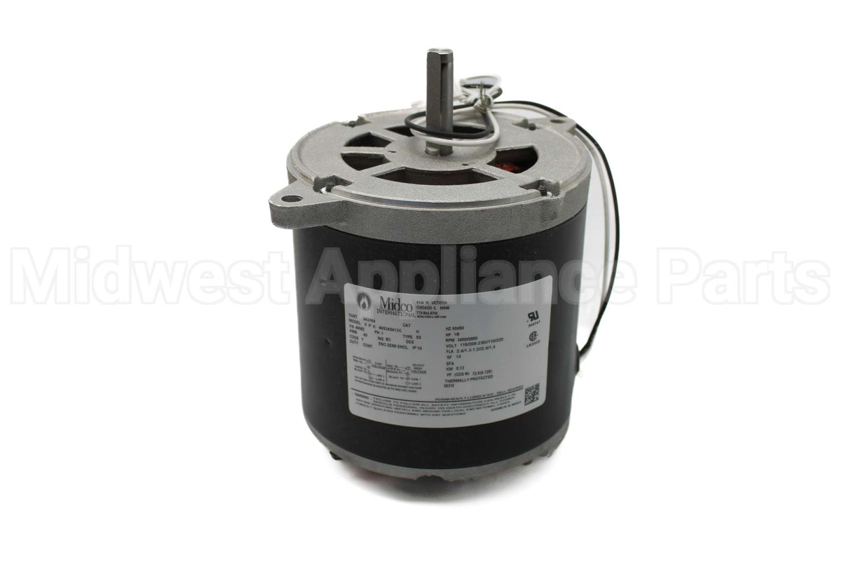 843754 Midco International 1/6Hp 115/230V 50/60Hz Motor