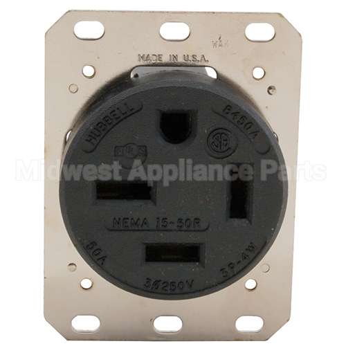 8450A Compatible Hubbell Receptacle(250V, 50A)