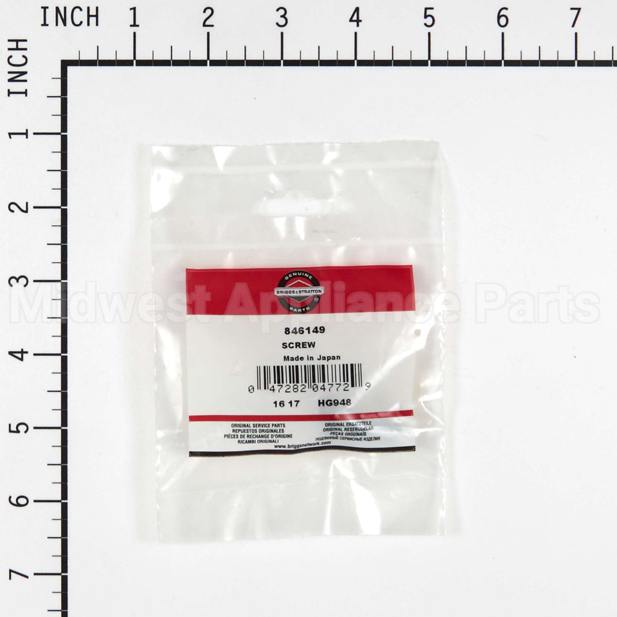 846149 Briggs & Stratton Screw