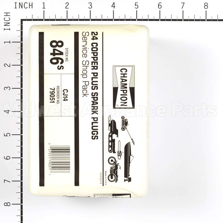 846S Champion Cj14 Shop Pack 24 Plugs