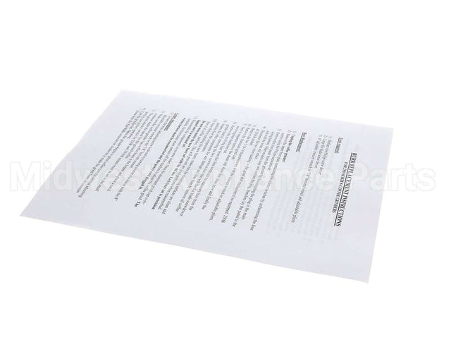 84913 Grindmaster Cecilware Instructions, Kit, Burr Replacement