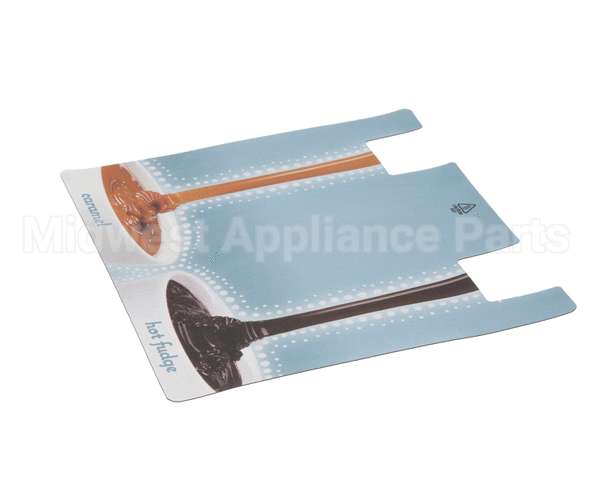 84974 Server Magnetic Decal Fudge And Caram