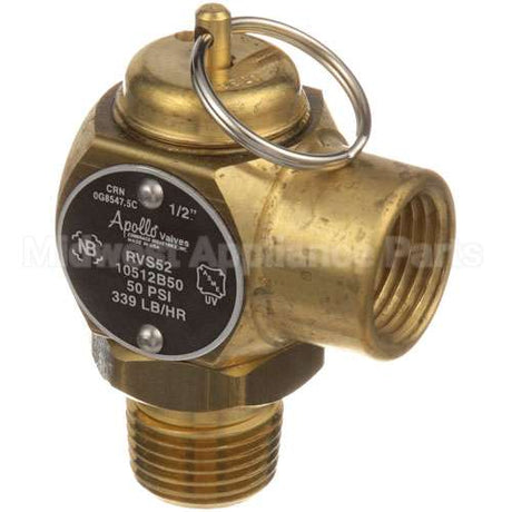 855968-00001 Compatible Vulcan Safety Valve 1/2"M X 1/2"F