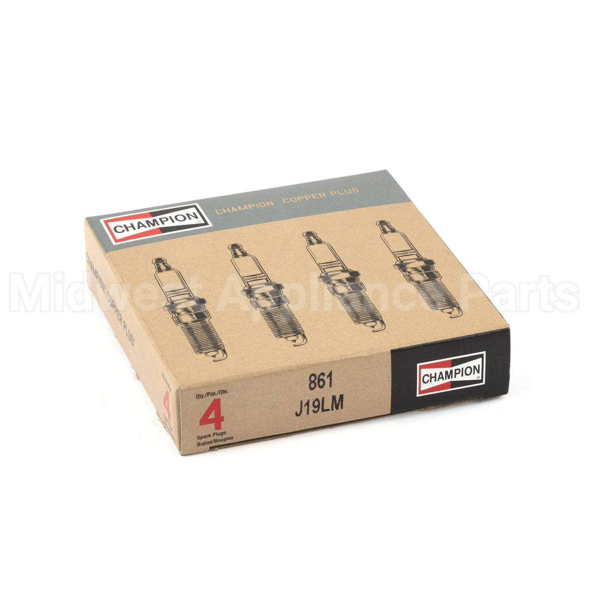 861 Champion J19Lm Sm Eng Spark Plug