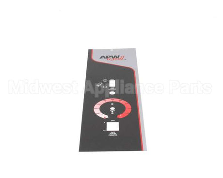 86243 Apw Wyott Overlay Decorative Control Pan