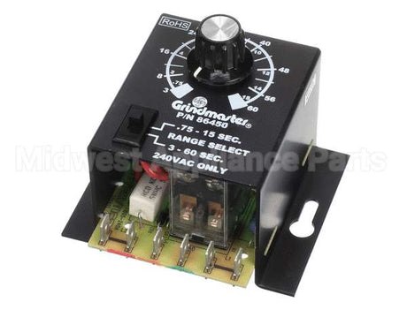 86450G Grindmaster Cecilware Timer, S/S 240V/50Hz Rohs
