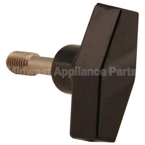8700019 Compatible Univex Screw, Thumb (Black Knob)