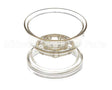 87096 Server Spreader Wide Drop Amber