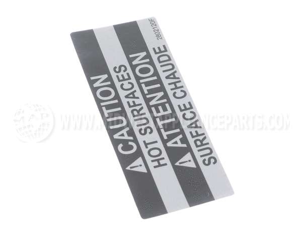 369668 Lincoln Label Caution Hot