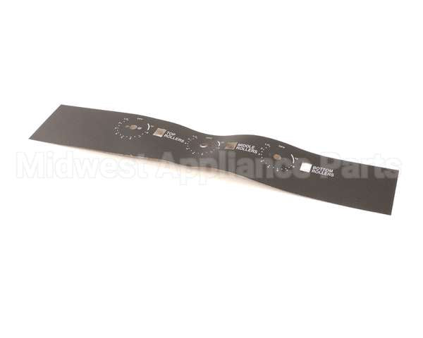 88098 Gold Medal Products Front Control Sticker