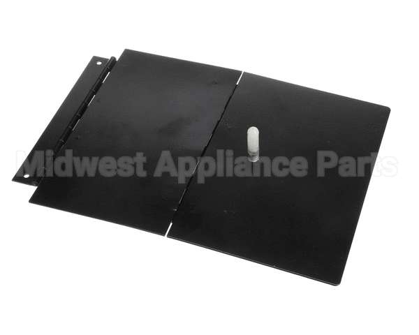 88704B Grindmaster Cecilware Lid, Bi-Fold Hinged, Black, 81