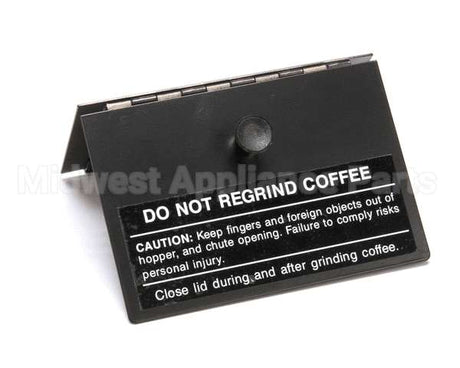 88704BK Grindmaster Cecilware Assembly, Lid, Bi-Fold, Black, 810