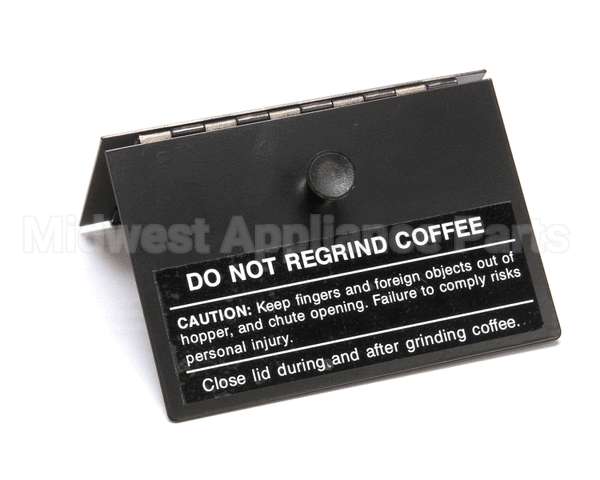 88704BK Grindmaster Cecilware Assembly, Lid, Bi-Fold, Black, 810