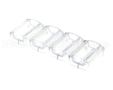 88729 Server Portion Tray, .54 Fl Oz Clr, 4 Pack