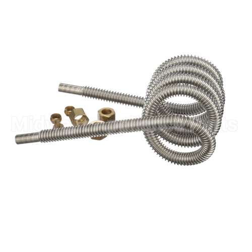 34679-46 Imperial 3/8 X 46 Lg Corrigated S/S Flex Tubing (