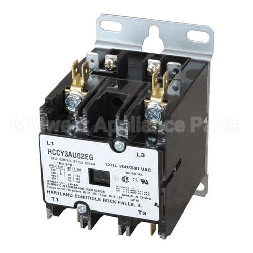 00-346466-00004 Compatible Vulcan Contactor 2P 30/40A 208/240V