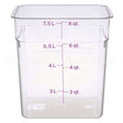 8SFSCW-441 Compatible Cambro 8 Qt Camsquare Container Allergen-Free Storage