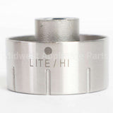 90136 Viking Knob, Ss Rotis W/Clips