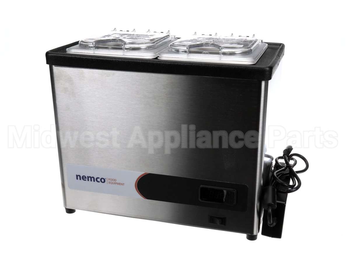 9020-2 Nemco Cold Condiment Chiller, (2) 1/6 Stainles