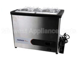 9020-2 Nemco Cold Condiment Chiller, (2) 1/6 Stainles