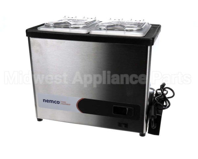 9020-2 Nemco Cold Condiment Chiller, (2) 1/6 Stainles