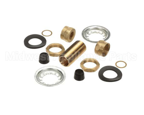 9031 Fisher Close Nipple 1/2 Brs